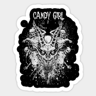 Dragon Skull Play Candy Sticker